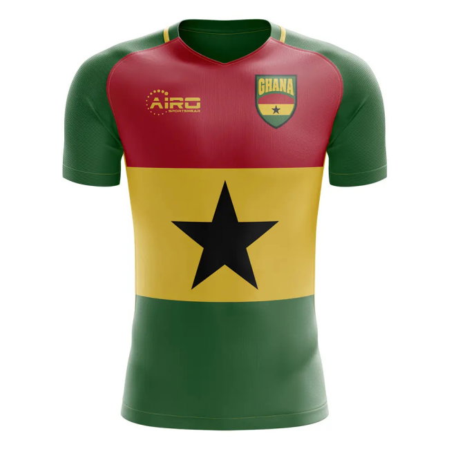 2025-2026 Ghana Flag Concept Football Shirt (Essien 8)-SoccerKits Hub | Buy Soccer Jerseys Online